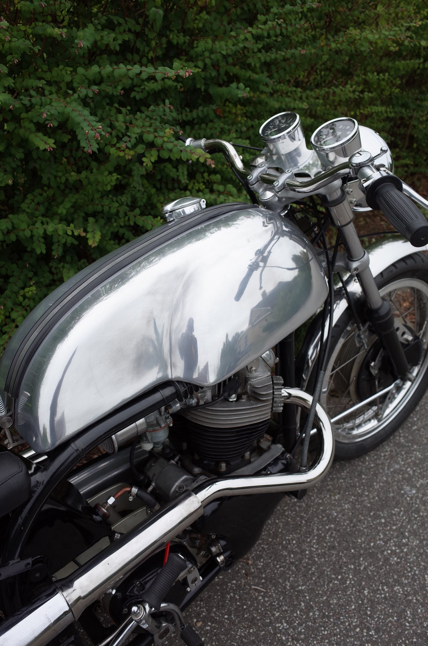 1957 Norton Featherbed Cafe Racer Special. 750cc Parallel Twin