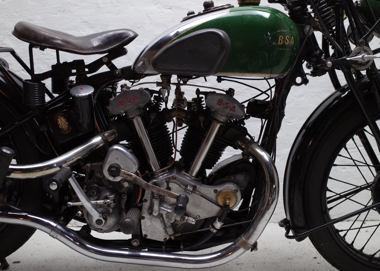 Arriving soon: 1934 BSA J34-11 V-Twin