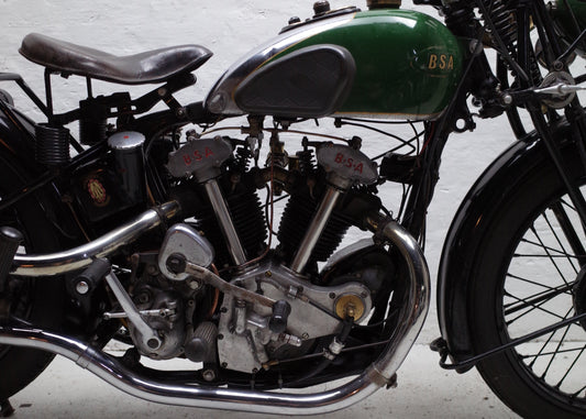 Arriving soon: 1934 BSA J34-11 V-Twin