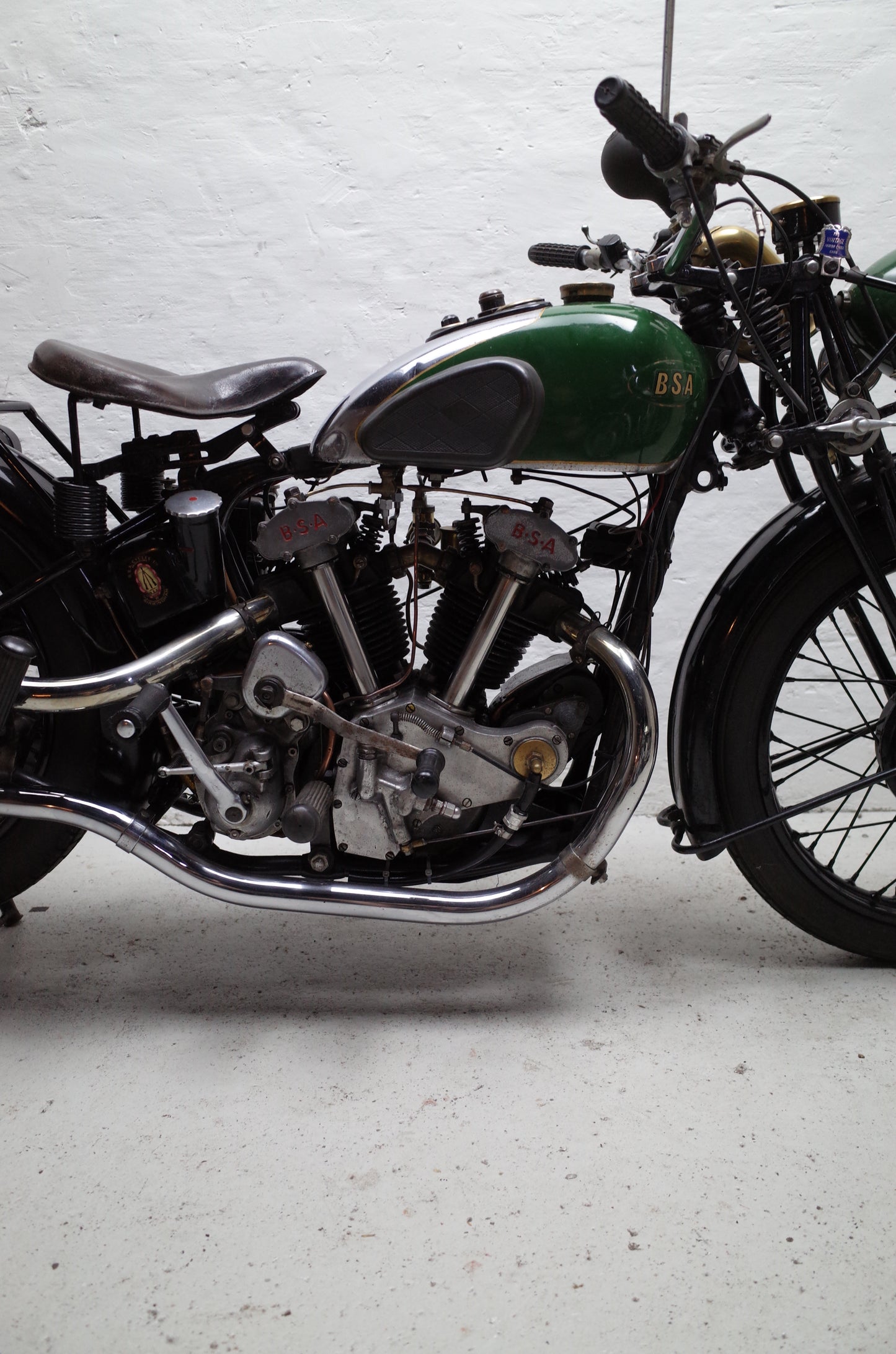 1934 BSA J34-11 500cc OHV V-Twin