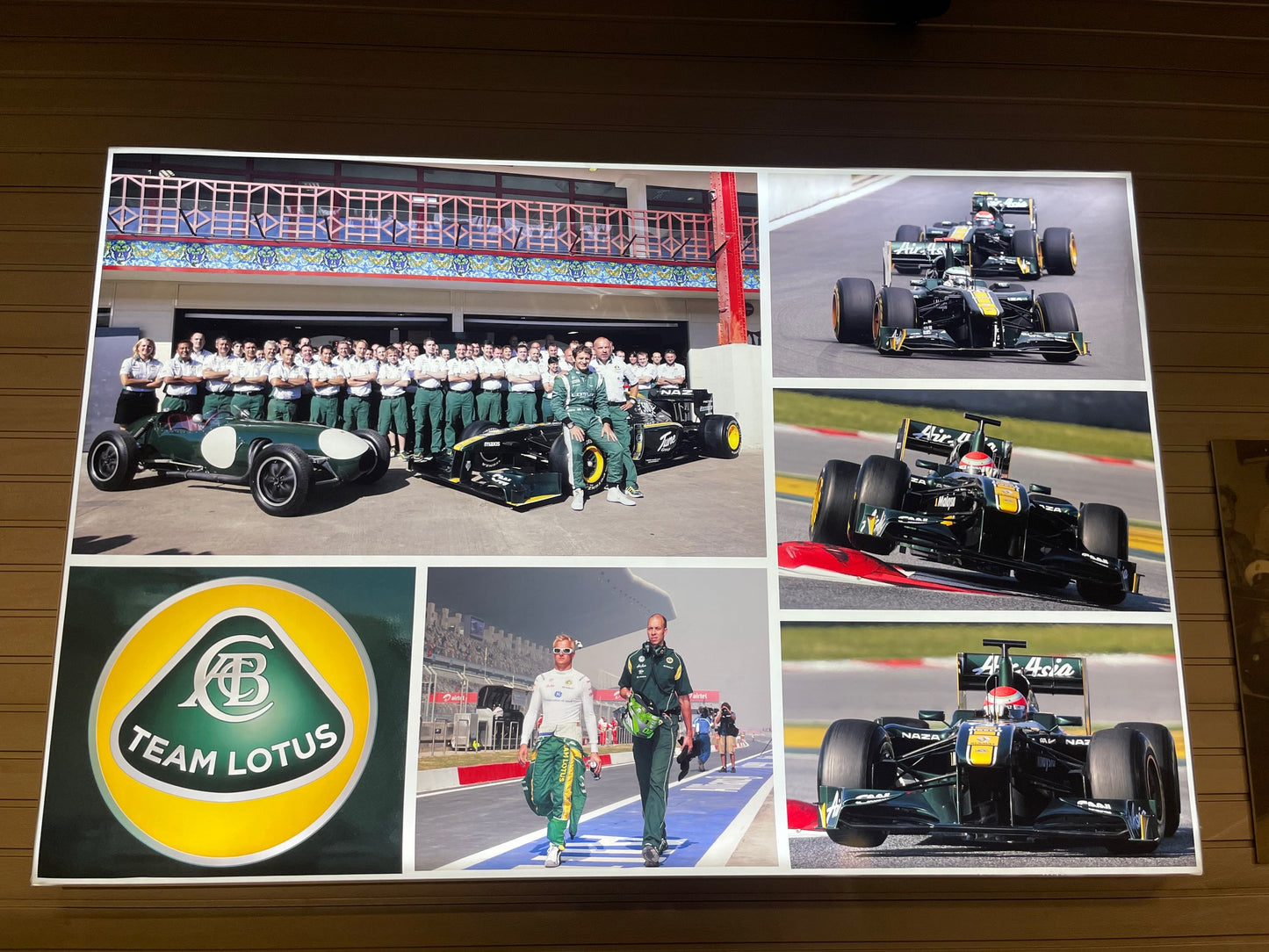 2011 Team Lotus F1 rolling chassis used for testing