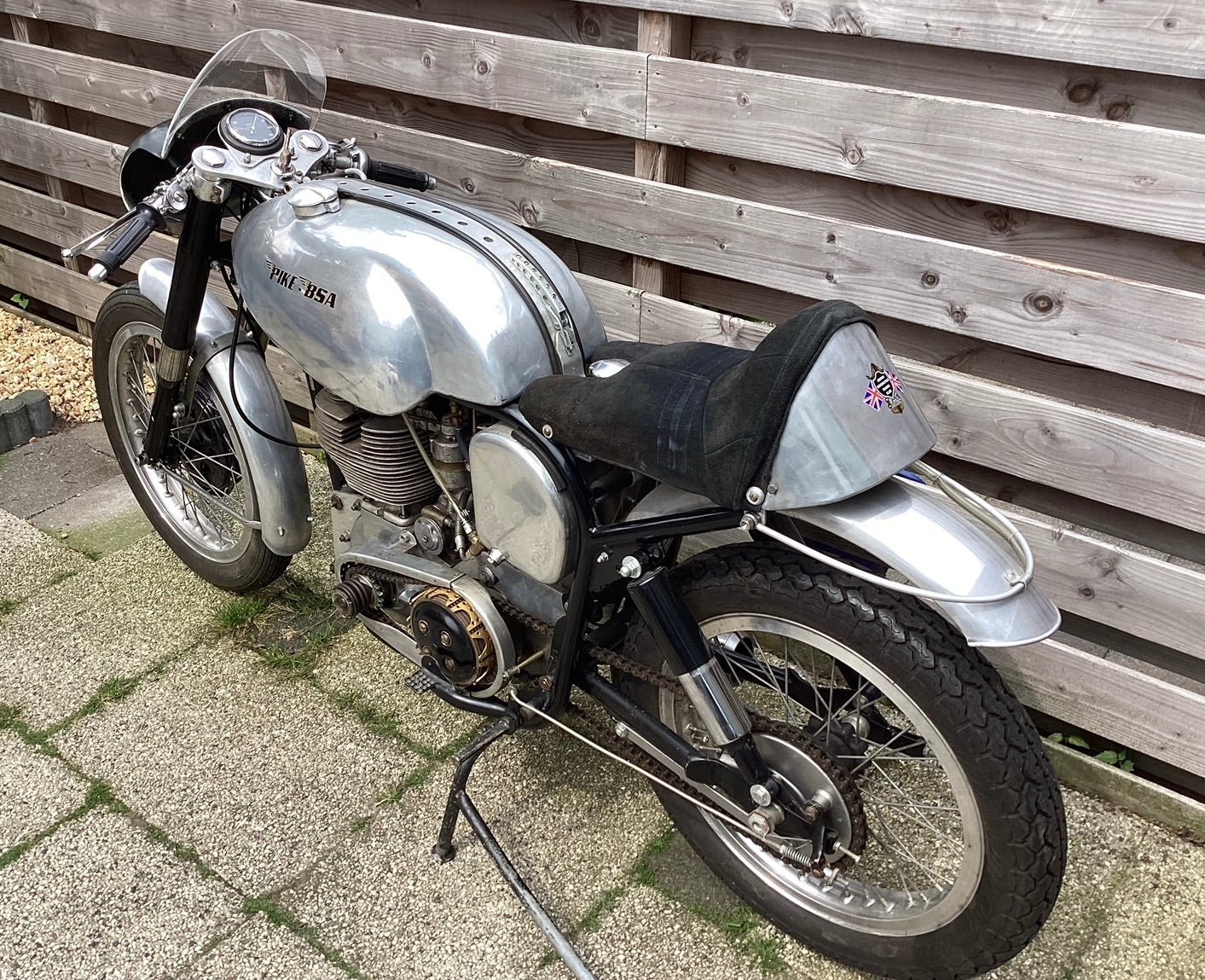 1952 Pike-BSA TT Gold Star. 350cc OHV.