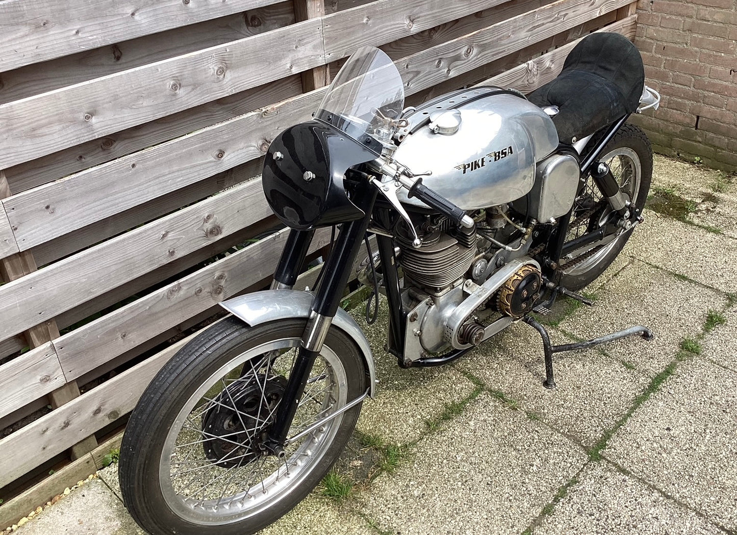 1952 Pike-BSA TT Gold Star. 350cc OHV.